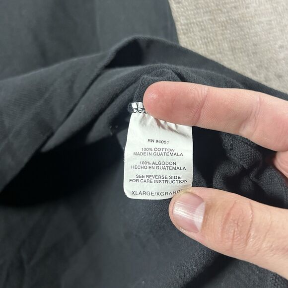 Vtg University Of Cincinnati Bearcats Polo Shirt Men’s XL Black AS Sports Y2K - Picture 7 of 9